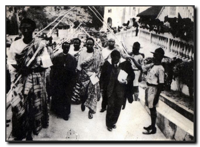 Dr. Kwame Nkrumah in 1955