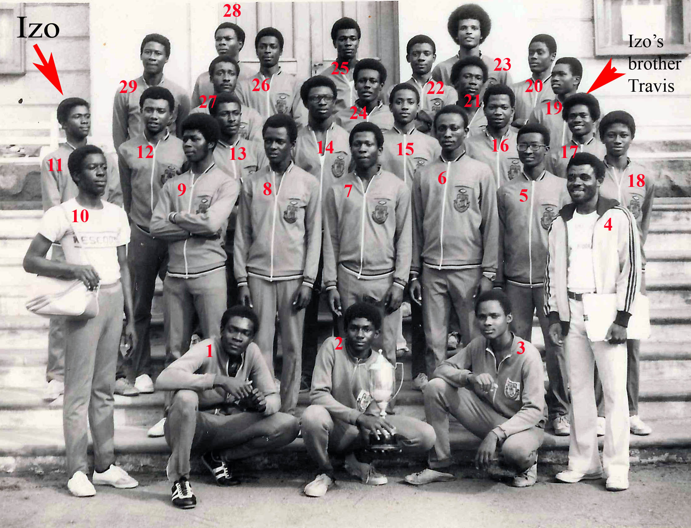 1976 Adisco Track and Field Team